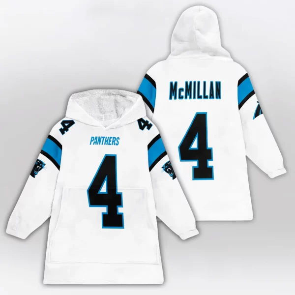 Carolina Football x McMillan – Oversized Sherpa-Lined Blanket Hoodie – Ultimate Comfort