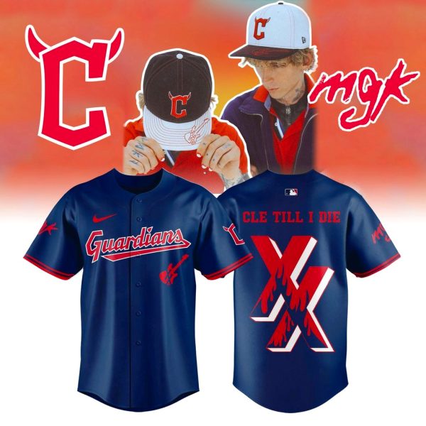 Cleveland Guardians x MGK 2025 Baseball Jersey