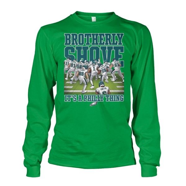 Eagles Brotherly Shove ‘Philly Thing’ Graphic Tee – NFL Fan