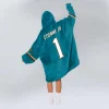 Jacksonville Football Unisex Blanket Hoodie