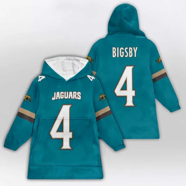 Jacksonville Football Unisex Blanket Hoodie
