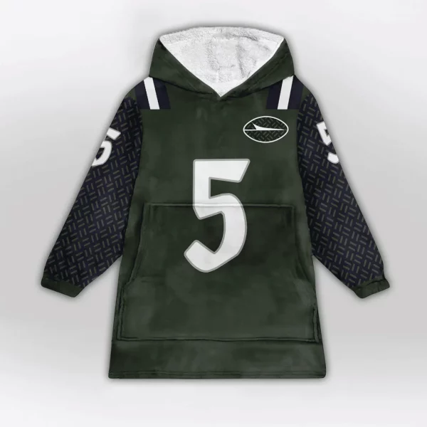 New York Jets Football Unisex Adult Kid Blanket Hoodie