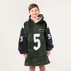 New York Jets Football Unisex Adult Kid Blanket Hoodie 2