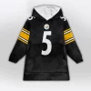 New York Jets Football Unisex Adult Kid Blanket Hoodie
