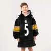 Pittsburgh Football Season Limited Sherpa Lined Blanket Hoodie Unisex Adult Kid 2