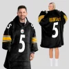 Pittsburgh Football Season Limited Sherpa Lined Blanket Hoodie Unisex Adult Kid 3
