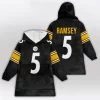 Pittsburgh Football Season Limited Sherpa Lined Blanket Hoodie Unisex Adult Kid 5